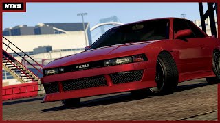 GTA V  Annis Remus Drift Build on NEW DRIFT Races Physics amp Tracks Nissan Silvia S13 [upl. by Haerle]