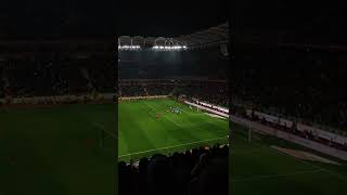 Hakan Çalhanoğlu free kick [upl. by Nylikcaj]