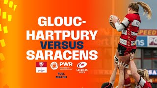 GloucesterHartpury v Saracens Full Match  Allianz Premiership Womens Rugby 2324 [upl. by Minsat]