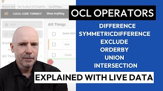 OCL Operators explained with live data in MDriven [upl. by Brennan862]