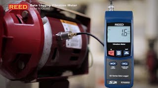 Vibration screening made easy with the REED R7000SD Data Logging Vibration Meter [upl. by Airel16]