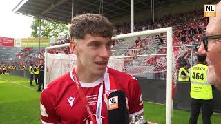 FC Energie Cottbus  Tim Heike nimmt Abschied vom FCE nach Landespokalsieg 2024 [upl. by Anirdnajela]