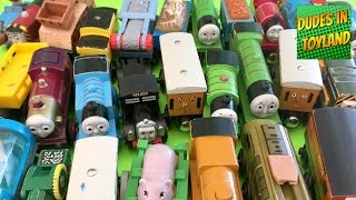 Thomas Collection Wooden Railway train toys for children 托马斯小火车 [upl. by Otrebcire]