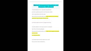 Walmart Assessment Questions and Answers 199 Solved [upl. by Oknuj]