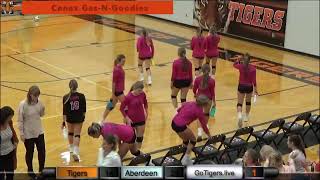 Aberdeen Roncalli vs MobridgePollock VB [upl. by Rifkin151]