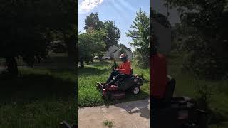 We MOWED the WORST Yard for FREE [upl. by Jan]