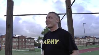 Army Reserve Top Enlisted Leaders take Army Combat Fitness Test [upl. by Jeniffer]