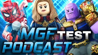 Captain Marvel Endgame LEGO Sets amp Shazam  MGF Live TEST Stream [upl. by Liana383]