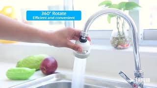 360°Rotate Tap Aerator installation [upl. by Ahsinehs631]