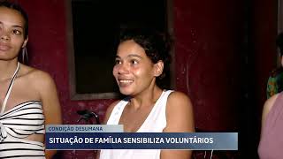 Situação de mãe acusada de maustratos sensibiliza voluntários em Santa Luzia MG [upl. by Pelson132]