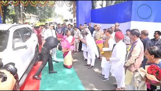 President Draupadi Murmu रांची के ICAR के शताब्दी समारोह में शिरकत करते LIVE [upl. by Pippa]