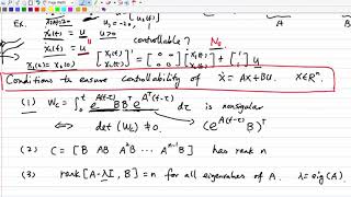 Controllability for LTI [upl. by Crutcher]