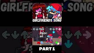 GF VS BF PART 1 Girlfriends Song FNF MOD shorts [upl. by Boutis]