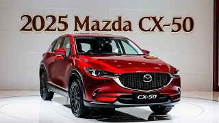 2025 Mazda CX50 Review Style Meets Performance [upl. by Dlorag]