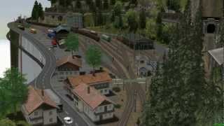 Modellbahn Simulator mit eep Landeck I [upl. by Yci]