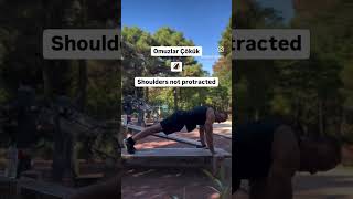 PLANK MISTAKES fitnesstips gym [upl. by Yenaffit]