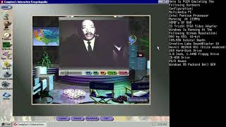 Comptons Encyclopedia 97 On Windows 95 PCEM [upl. by Furiya]