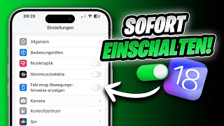 Diese iOS 18 Einstellungen SOFORT aktivieren ✅ [upl. by Laved720]