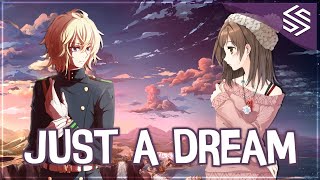 Nightcore  Just A Dream Switching Vocals  Lyrics [upl. by Yenffad698]