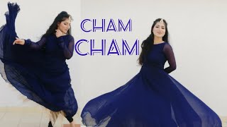 Cham Cham Bollywood Dance Cover  BAAGHI  Vartika Saini Choreo  Easy dance steps on Cham Cham [upl. by Nairrad]