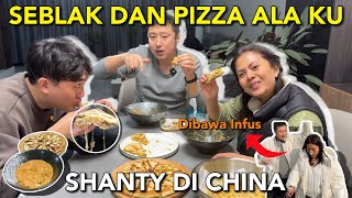 LAGI GAK ENAK BADAN INGIN MAKAN MASAKAN TANAH AIR MAKA MASAK SEBLAK amp PIZZA VERSI AKU SENDIRI🇮🇩 [upl. by Blalock]