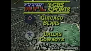 19851117 Chicago Bears vs Dallas CowboysChicago destroys Dallas [upl. by Akcimahs]