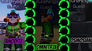 Anodite Omnitrix amp Osmosian Showcase  Omni Adventure [upl. by Naitsyrk]