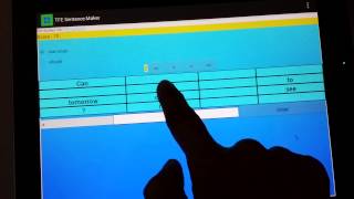 Sentence Maker App for Android  Aphasia therapy [upl. by Agnew906]