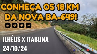 Conheça os 18km da Nova Rodovia BA649 [upl. by Weitman325]