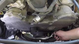 Replacing a Timing Belt and Water Pump on a 2005 Dodge Magnum 35L Chrysler 6 cylinder [upl. by Ronoh163]