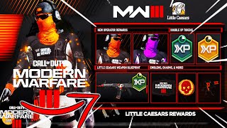 How to get and redeem MW3 LITTLE CAESARS Rewards and Promotions codes [upl. by Frazer170]