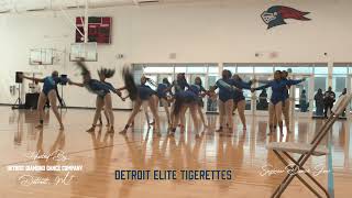 Detroit Elite Tigerettes  Field Show  Detroit MI  Majorette Dance Competition [upl. by Weldon]