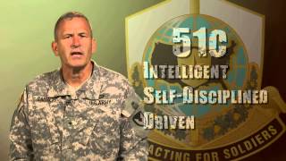 Army Brig Gen Jeffrey Gabbert on 51 Charlie Contracting Soldiers [upl. by Stockton]