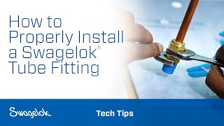 How to Properly Install a Swagelok® Tube Fitting [upl. by Nitsraek]