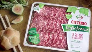 Salame di Milano  Spot Citterio 15quot 2017 [upl. by Richelle]