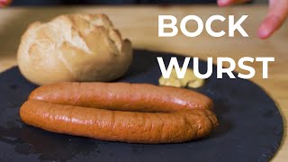 German bockwurst recipe  For Currywurst amp Co [upl. by Nerw]