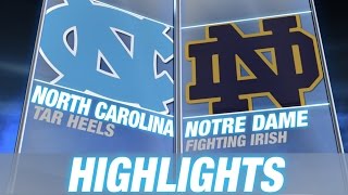 North Carolina vs Notre Dame  2015 ACC Mens Lacrosse Highlights [upl. by Ynatil1]