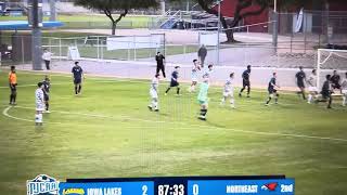 Iowa Lakes  Hawkssemifinal2023 NJCAA DII Mens Soccer Championship1 [upl. by Caswell]