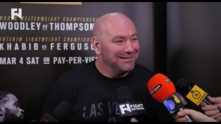 UFC 209 Dana White Media Scrum [upl. by Ternan187]