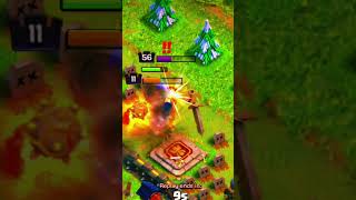 king 56 vs royal champion 11 attack best trendeng clashofclans clashofclans coc clan [upl. by Ah]