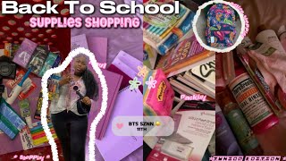 BACK TO SCHOOL SUPPLIES SHOPPING  HAUL 2024 [upl. by Dugaid]