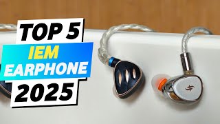 Top 5 Best IEM Earphones 2025  Best Wired Earphones [upl. by Aisaim]