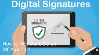 How to Register DSC on MCA portal [upl. by Argyle]