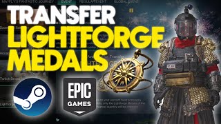 Once Human How To TRANSFER LIGHTFORGE MEDALS To SteamEpic [upl. by Henn]