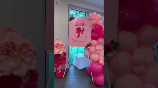 First birthday party 🥳 firstbirthday babygirl balloons shorts [upl. by Nnahtebazile]