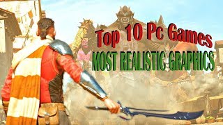 Top 10 Realistic Pc Games realistic graphics games  High End Pc Games  Ak Productions [upl. by Camella756]