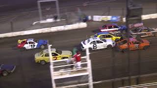 Perris Auto Speedway Mini Stock Heat Races 4624 [upl. by Ninahs]