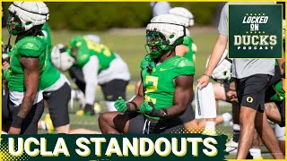 Oregon Football STANDOUTS include Jeffrey Bassa Jordan Burch from big win against UCLA [upl. by Alfi]