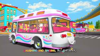 School Buses Go Everywhere  Nursery Rhymes amp Kids Songs  Cool Kids [upl. by Nave380]