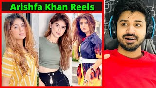 Pakistani React on Arishfa Khan New Dance Instagram Reels Video 2022  Reaction Vlogger [upl. by Htebizile238]